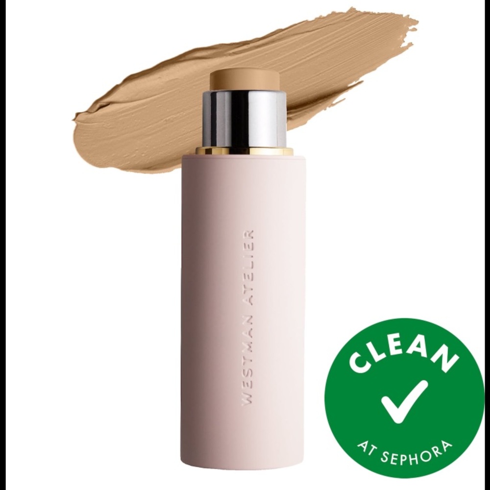 Westman Atelier Vital Skin Foundation Stick in VII - Swatched